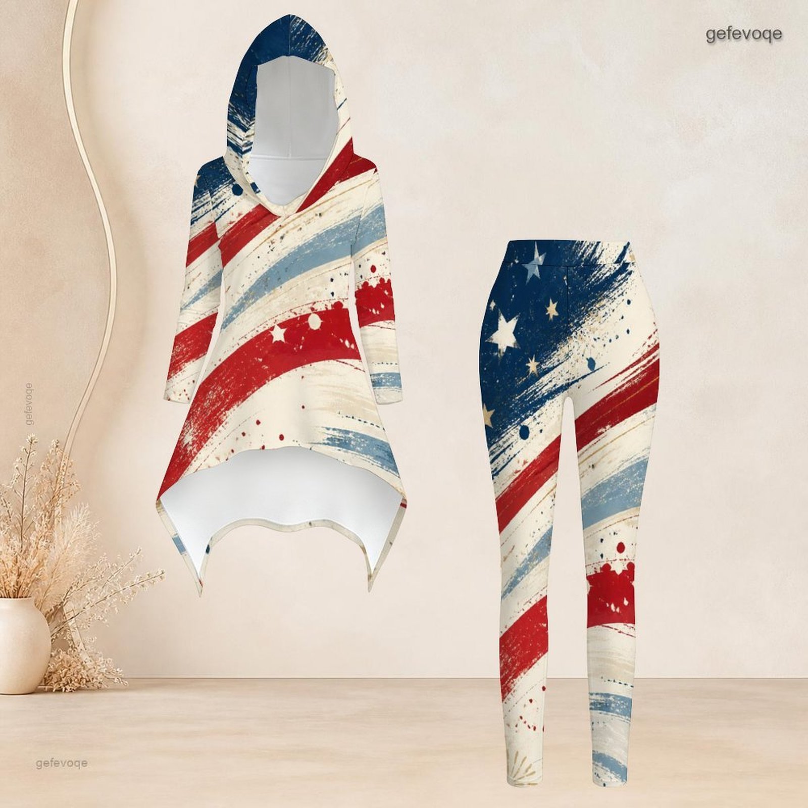 Women'S Fashion Leggings - Ensemble décontracté 2 pièces pour femmes
