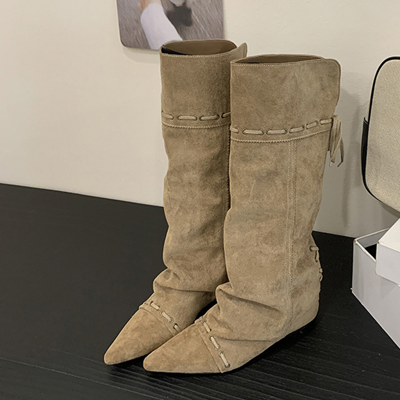 Winter Fashion Women Boots - Liyke Design de mode cordon à