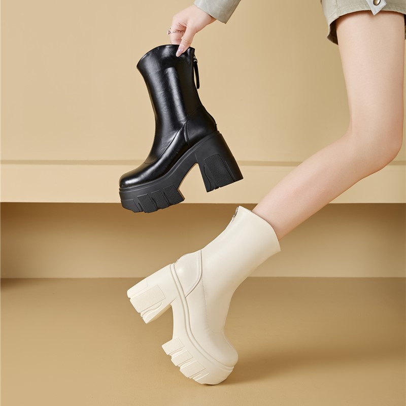 Women'S Fashion Riding Boots - Bottines Western DIMANYU pour femmes 2026