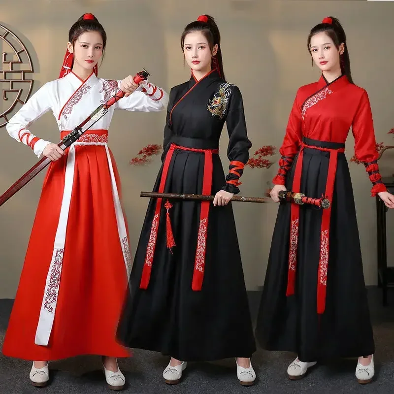 Women'S Fashion Leggings - Ensemble 2 pièces moderne Hanfu pour