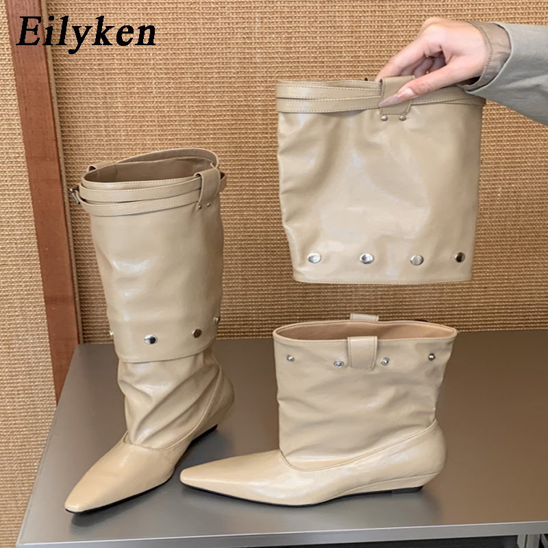 Winter Fashion Women Boots - Eilyken Nouvelles Bottes Hautes Femme à