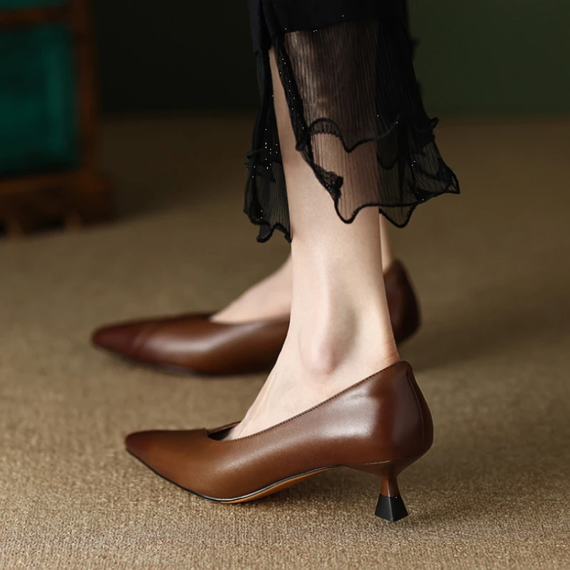 Women'S Fashion Quick Delivery - Talons carrés avec escarpins moyens pour