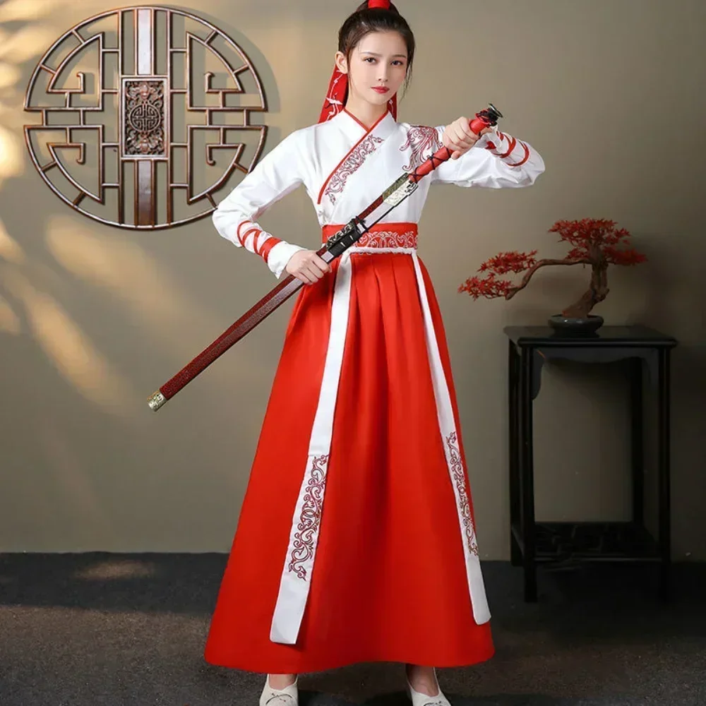 Women'S Fashion Leggings - Ensemble 2 pièces moderne Hanfu pour