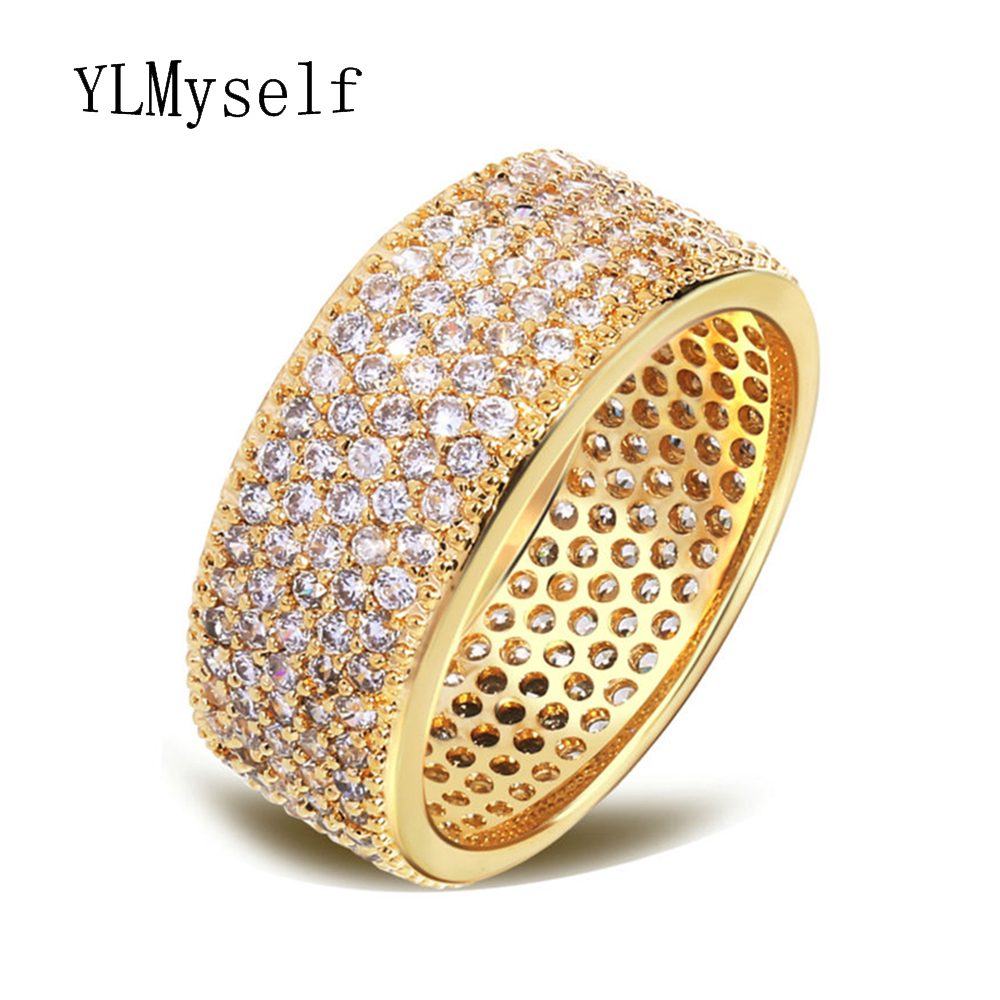 Women'S Fashion Quick Delivery - YLMyself Bague Classique Ronde en Cristal