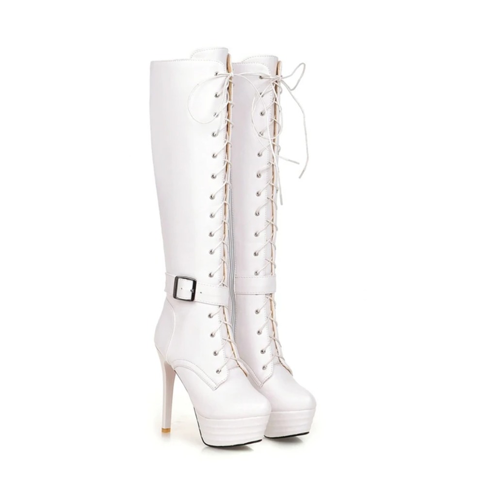 Women'S Fashion Riding Boots - Bottes hautes femmes Botas Mujer mode