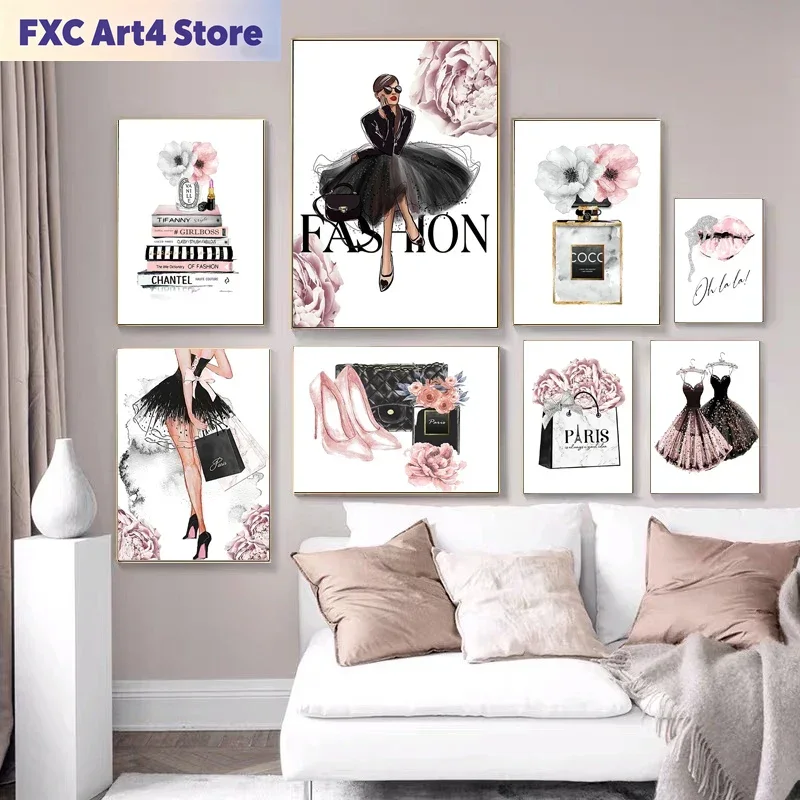 Fashion Women Picture - Affiches et impressions murales sans cadre