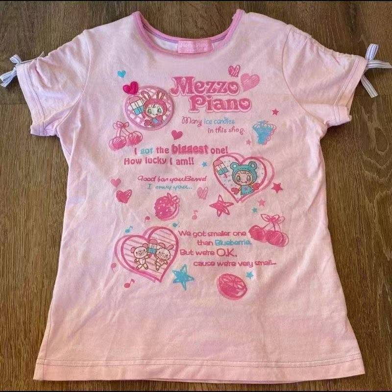 T-shirts vintage Kawaii mignon - Women Top Fashion avis et prix