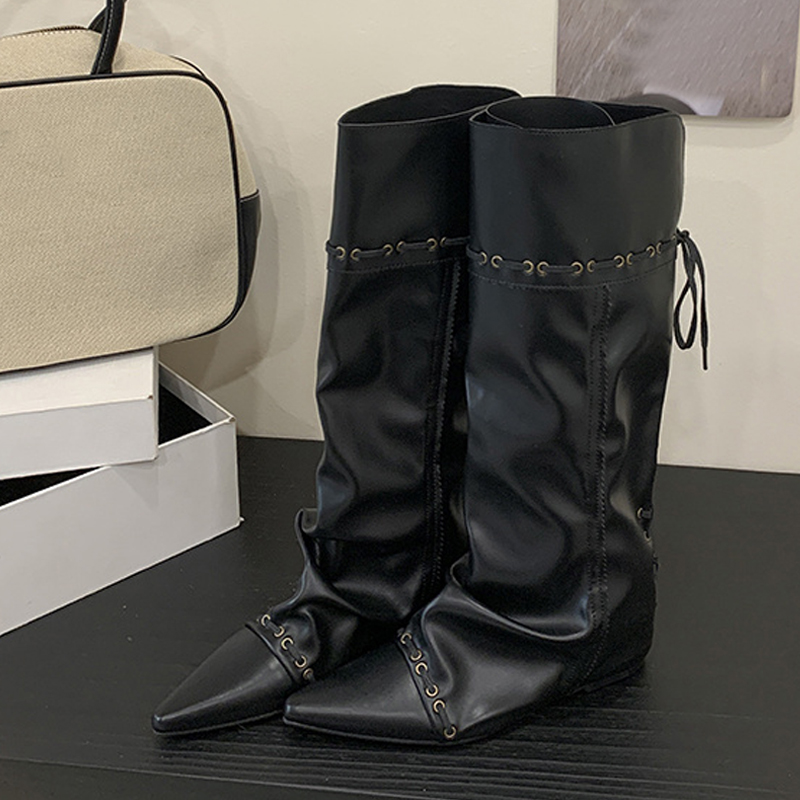 Liyke Design de mode cordon à  - Winter Fashion Women Boots avis et prix