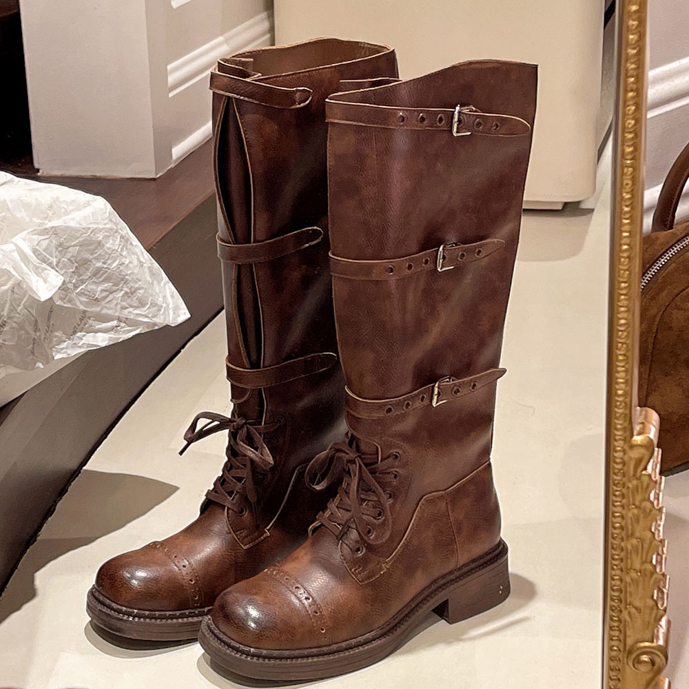 Bottes hautes pour femmes Vint - Women'S Fashion Riding Boots avis et prix