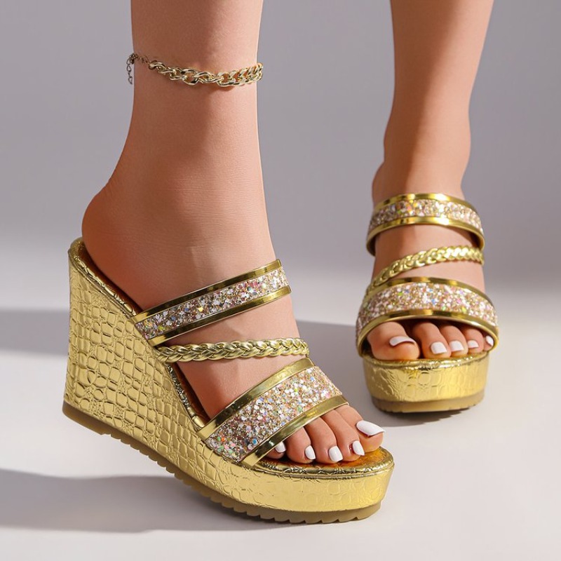 Sandales compensées à talons h - Women'S Fashion Trends avis et prix