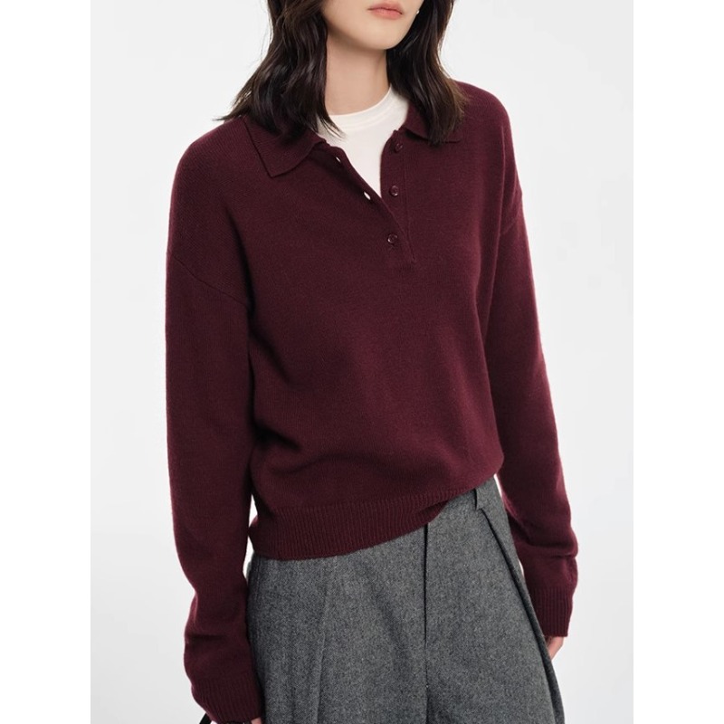 Pull à col Polo pour femme, pu - Women'S Fashion Trends Fall 2025 avis et prix