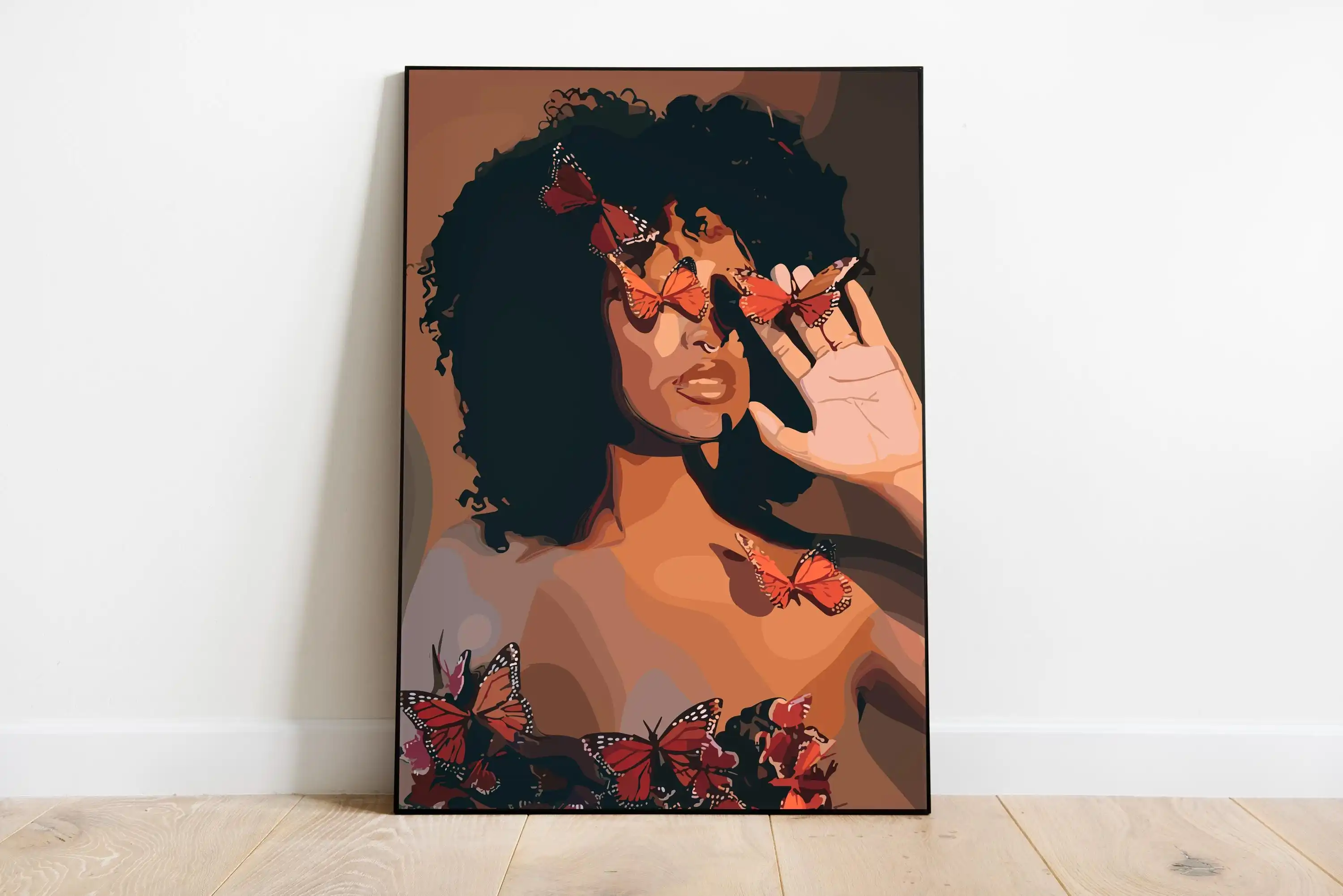 Affiche d'ongles pour fille no - Fashion Women Picture avis et prix