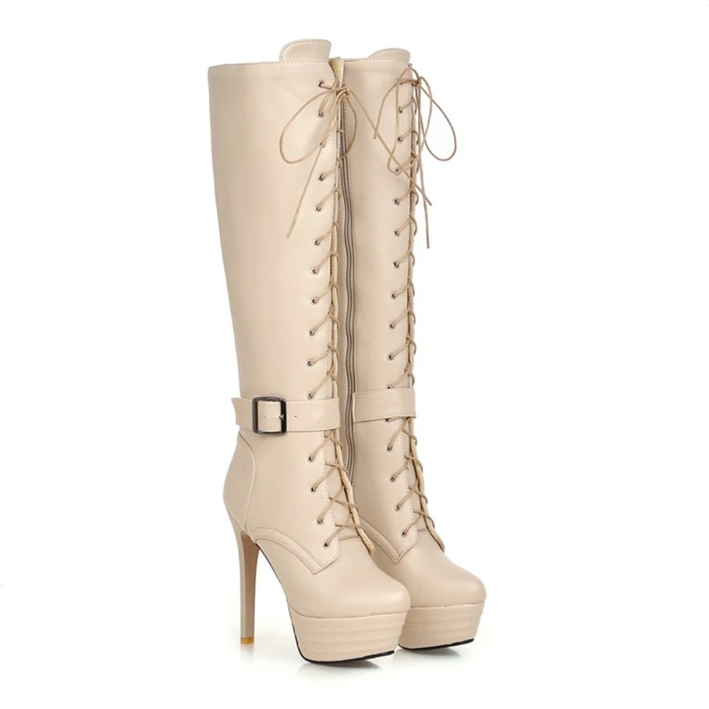 Bottes hautes femmes Botas Muj - Women'S Fashion Riding Boots avis et prix