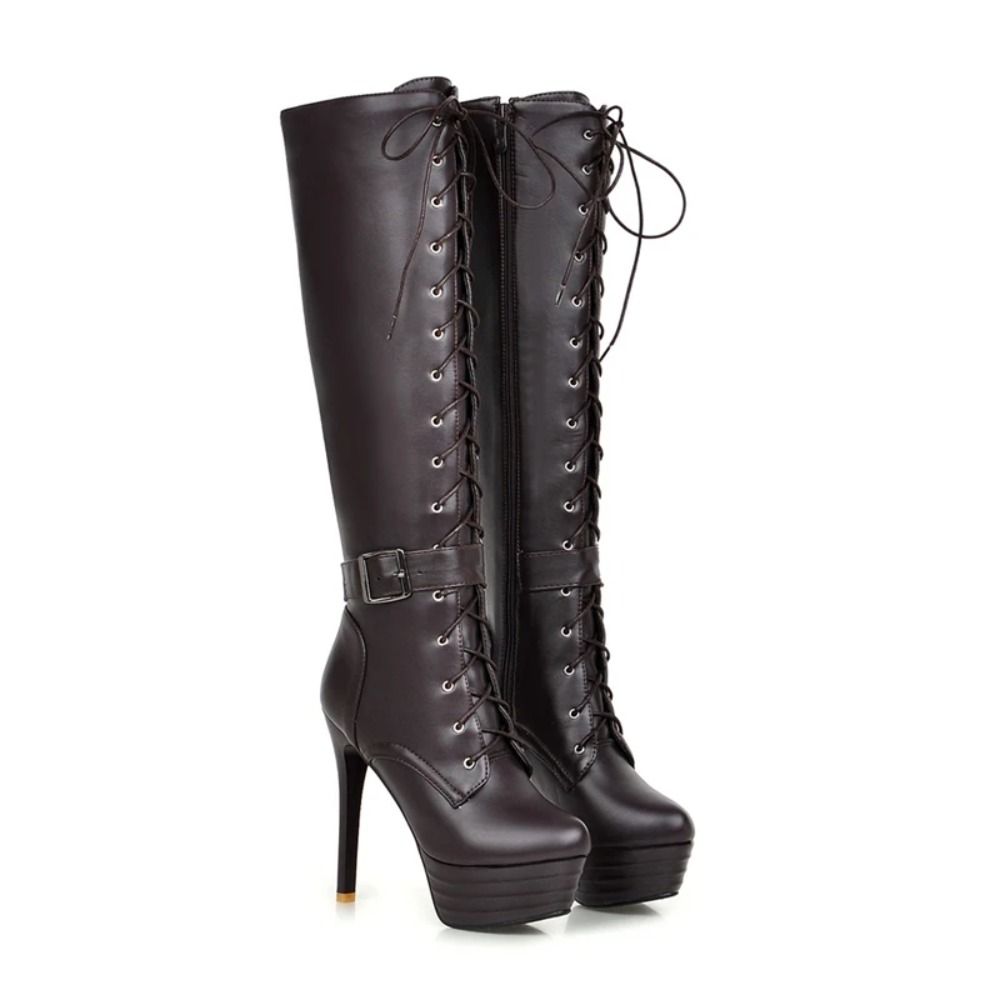 Bottes hautes femmes Botas Muj - Women'S Fashion Riding Boots avis et prix