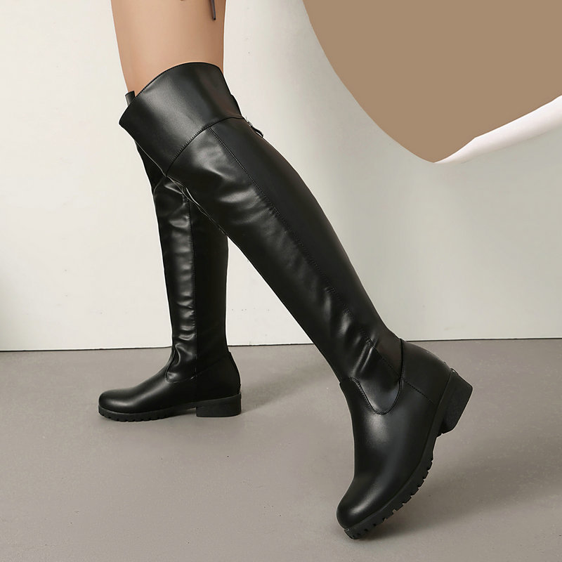 Bottes hautes pour femmes à fe - Women'S Fashion Riding Boots avis et prix
