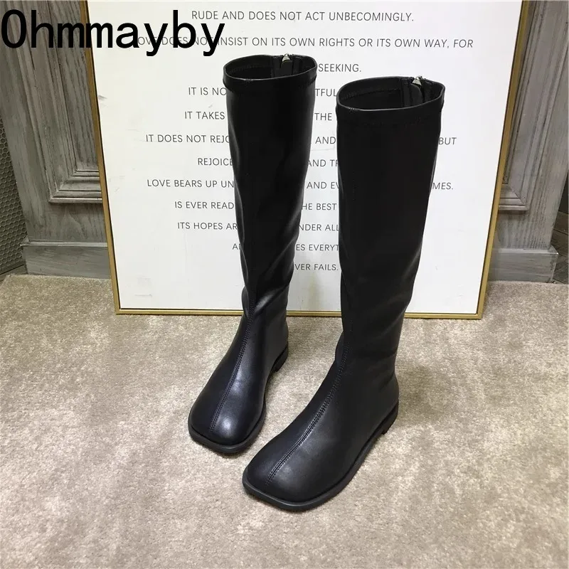 Bottes hautes extensibles pour - Winter Fashion Women Boots avis et prix