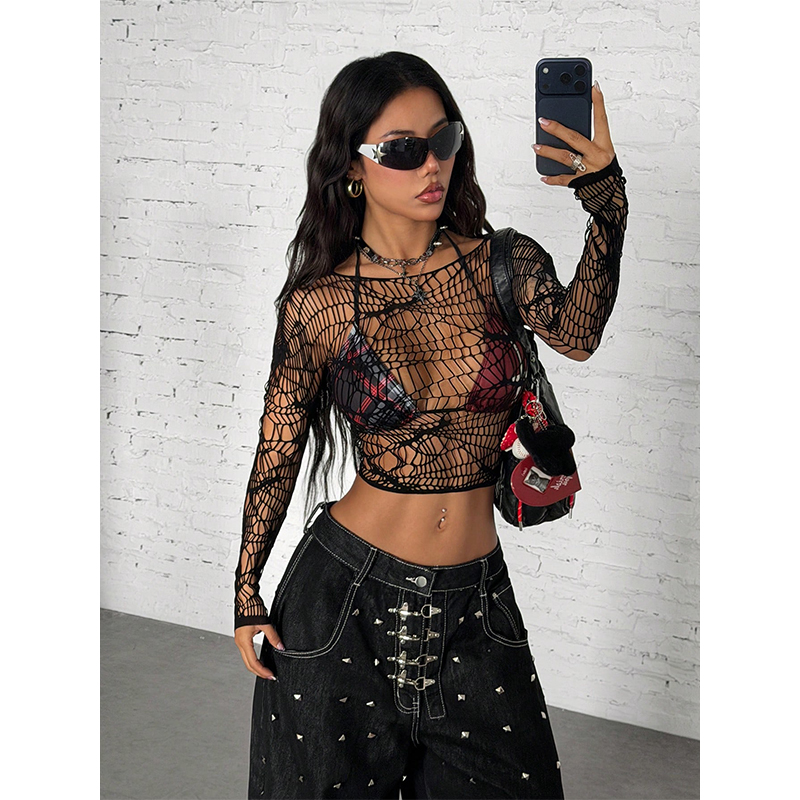 Haut de plage transparent à ma - Women Top Fashion avis et prix