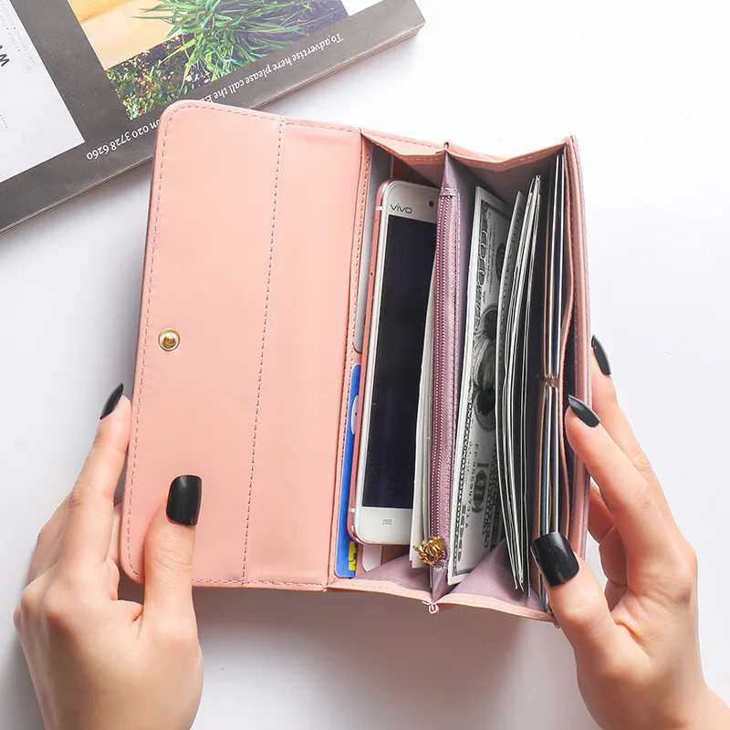 Nouveau portefeuille long pour - Fashion Women Picture avis et prix