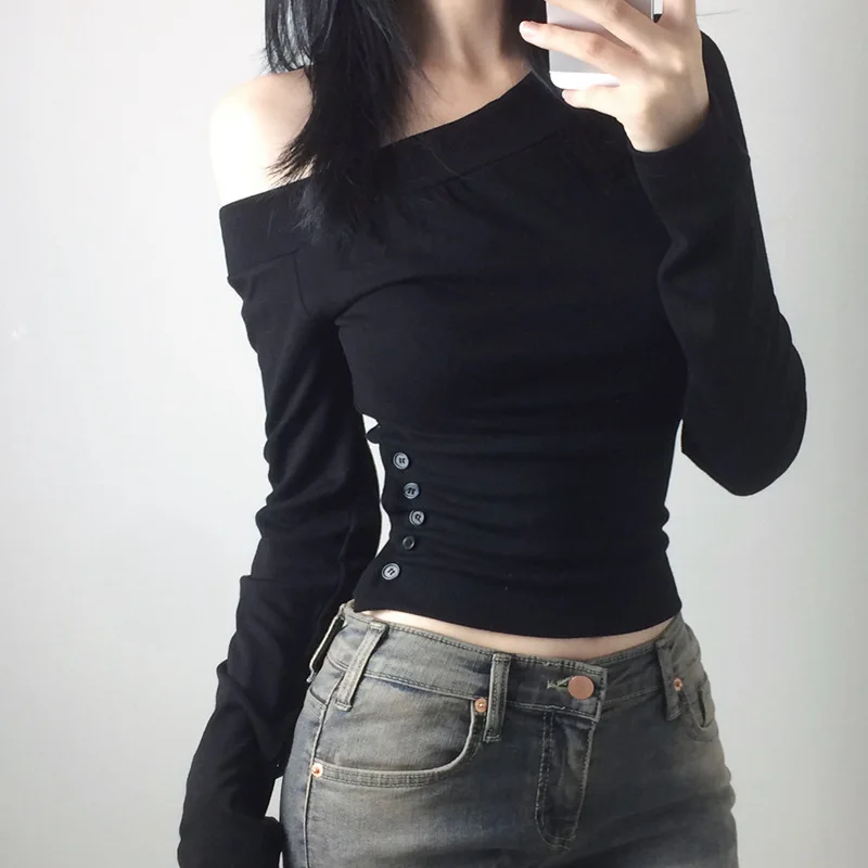 T-shirt plissé vintage Y2K pou - Women Top Fashion avis et prix