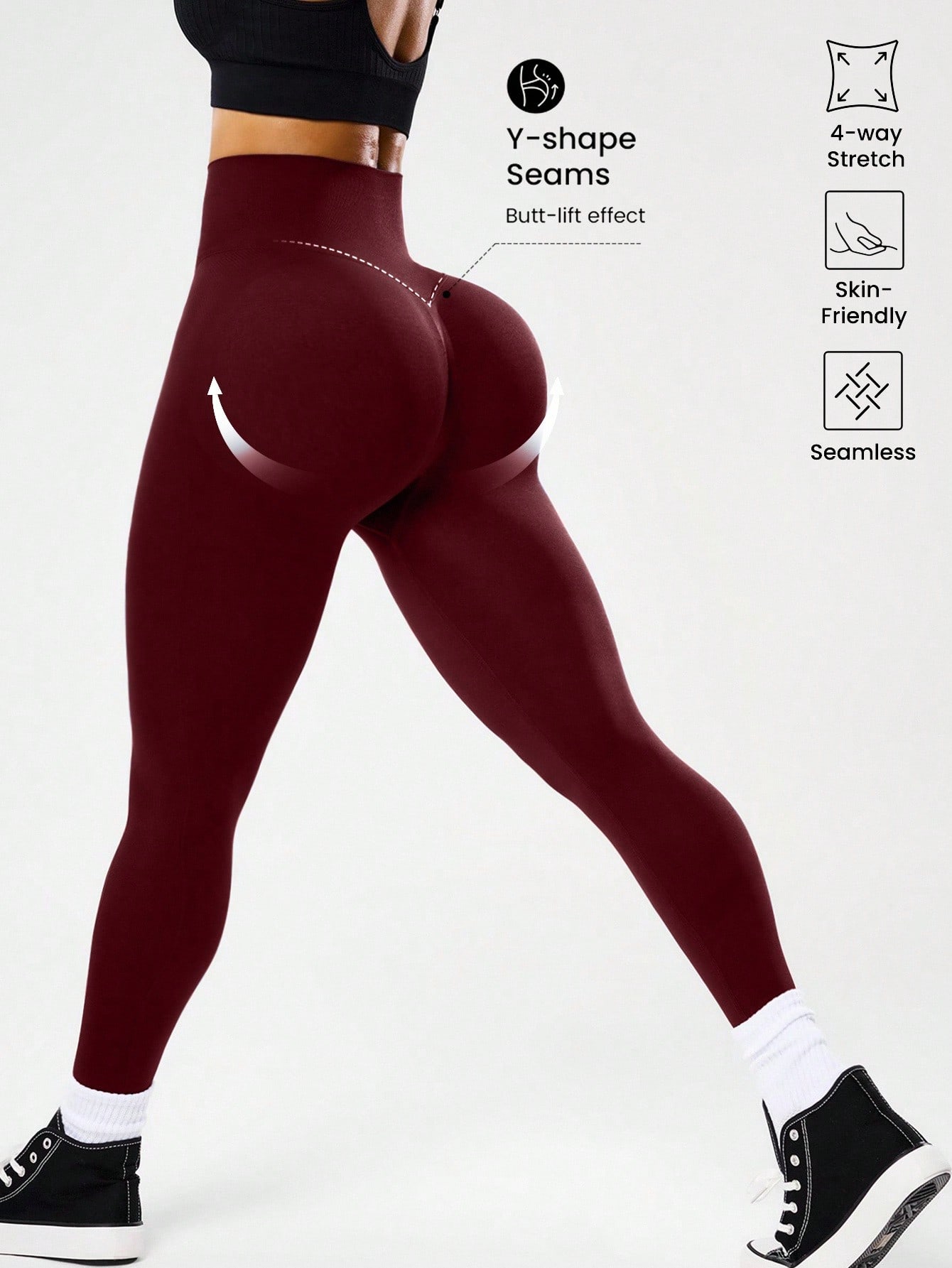 Leggings de yoga sans couture  - Women'S Fashion Leggings avis et prix