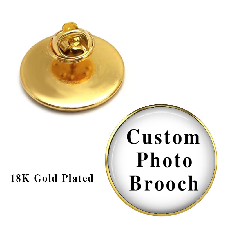 Broches personnalisées avec ph - Fashion Women Picture avis et prix