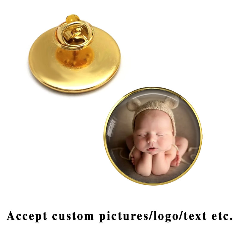 Broches personnalisées avec ph - Fashion Women Picture avis et prix