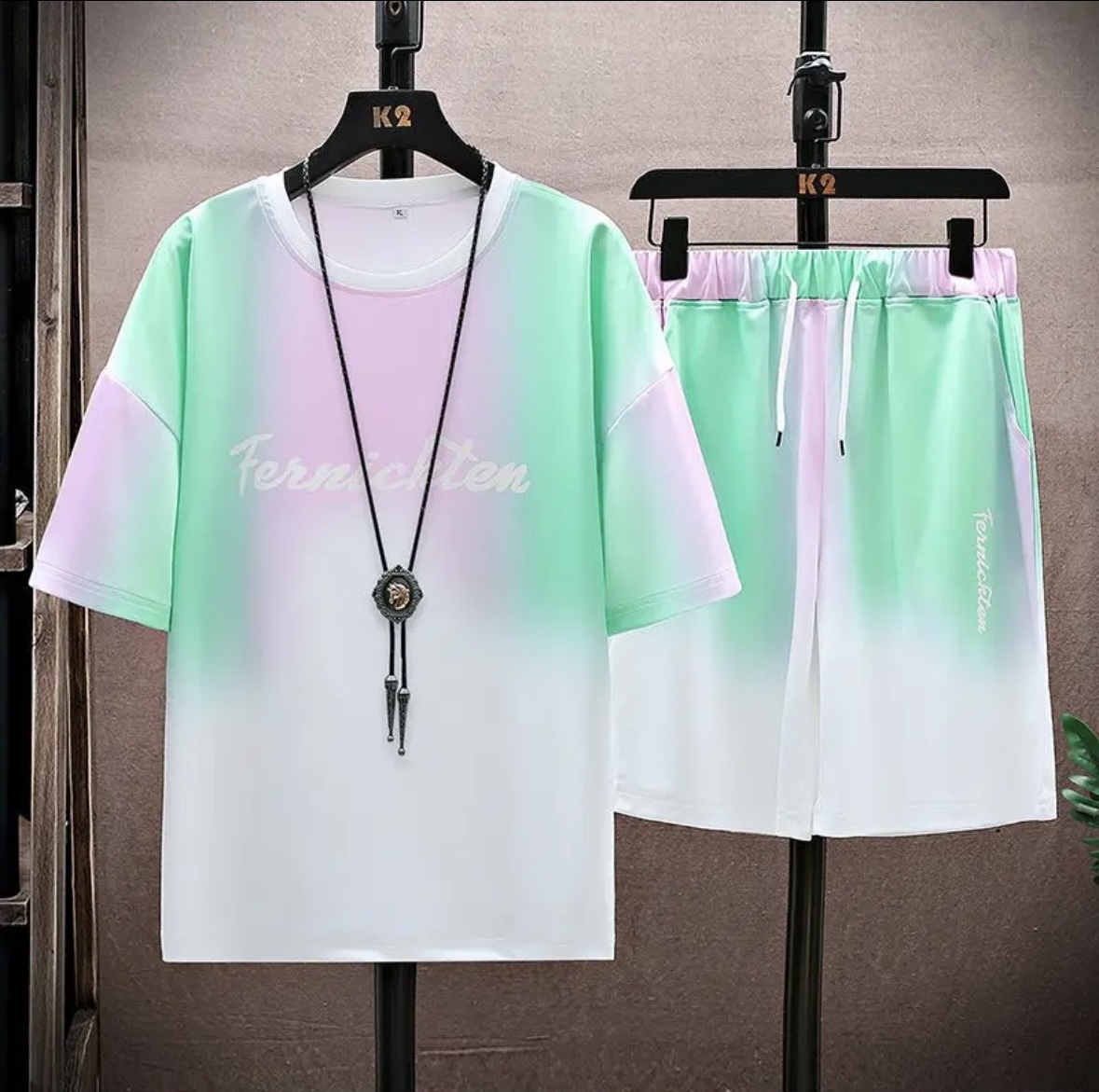 Nouvel ensemble d'été en soie  - Women Top Fashion avis et prix