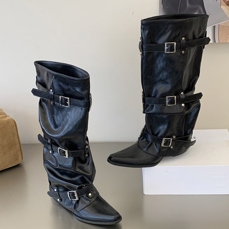 Bottes hauteur genou pour femm - Winter Fashion Women Boots avis et prix